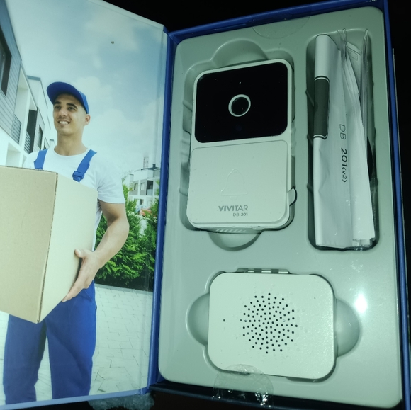 Vivitar video doorbell and chime alert - Picture 2 of 5